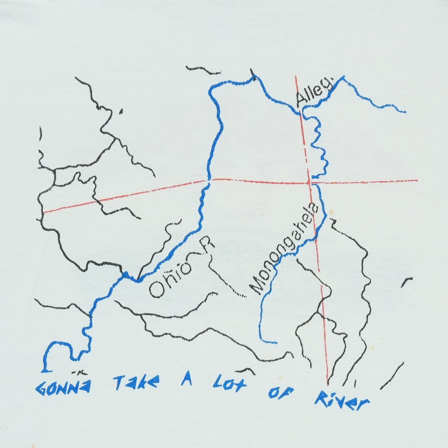 1988 Oak Ridge Boys Monongahela Tour Shirt