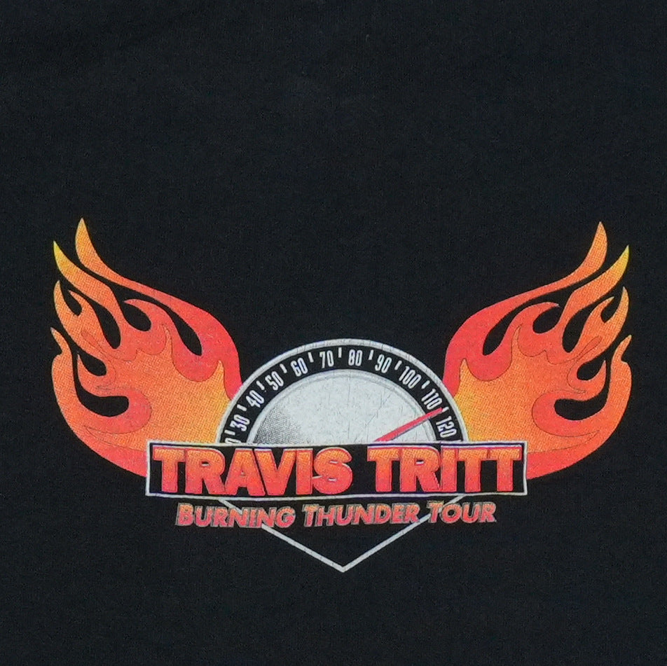 1998 Travis Tritt Burning Thunder Tour Shirt