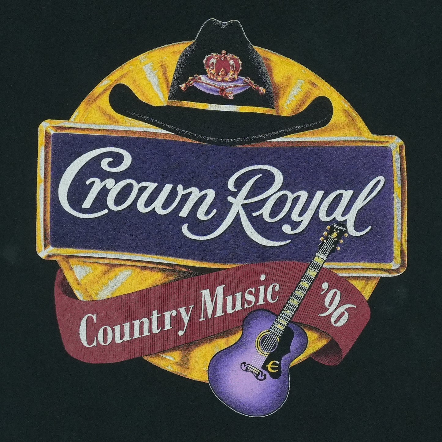 1996 Crown Royal Country Music Series Tour Shirt