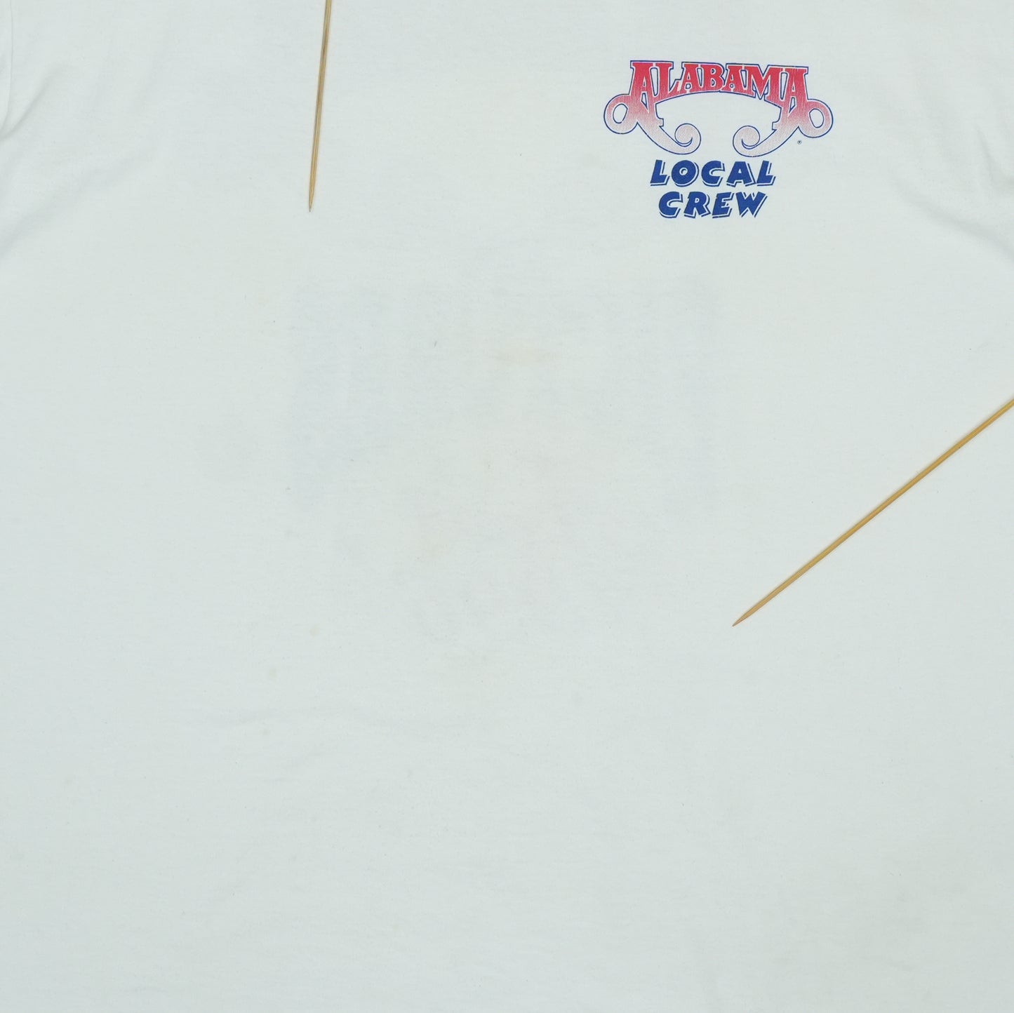 1996 Alabama Local Crew Tour Shirt