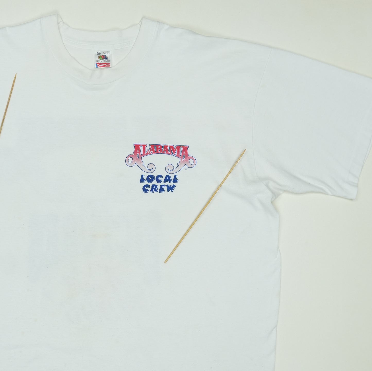1996 Alabama Local Crew Tour Shirt