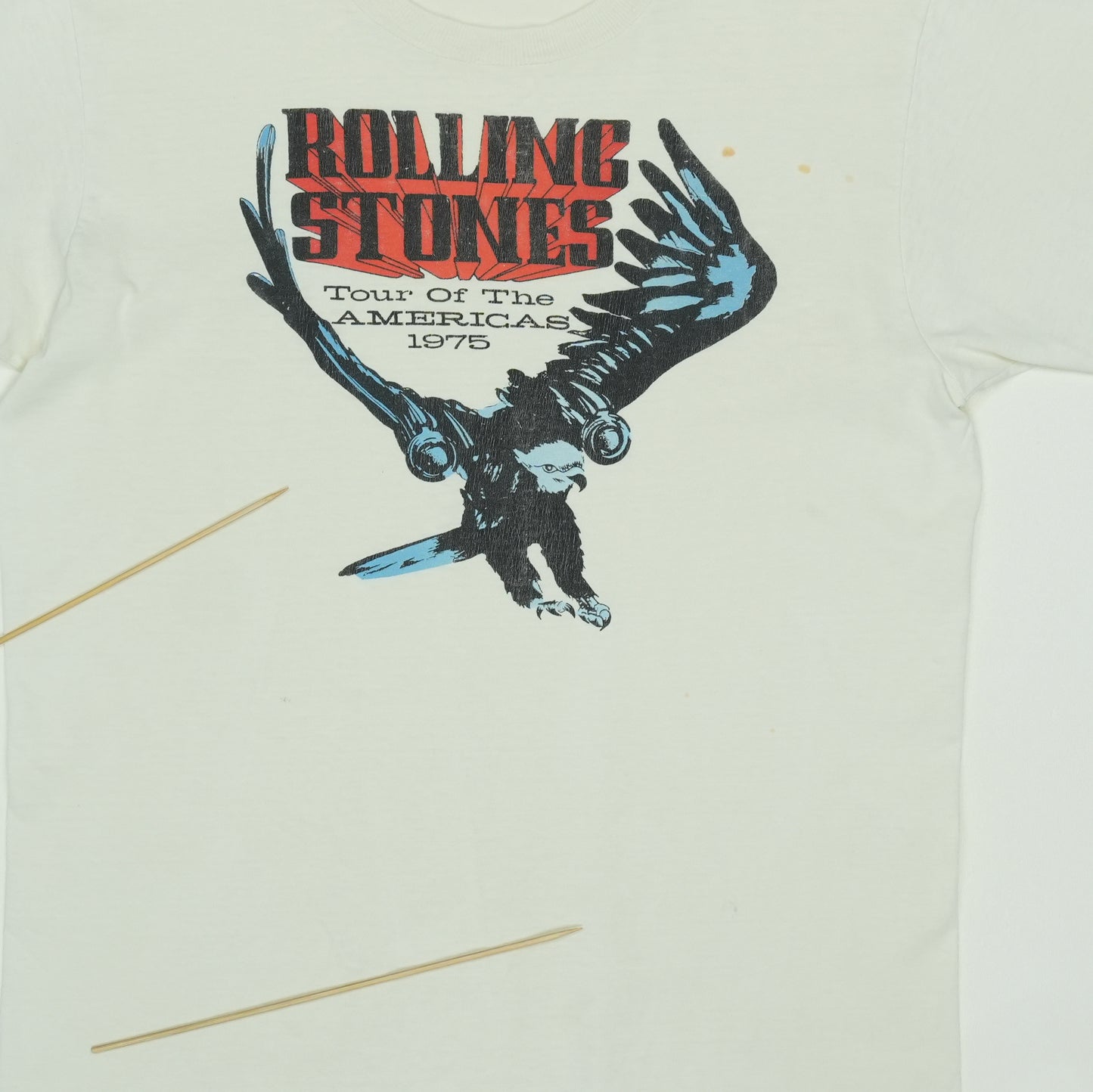 1975 Rolling Stones Tour Of The Americas Shirt