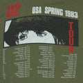 1983 U2 Spring Tour Shirt