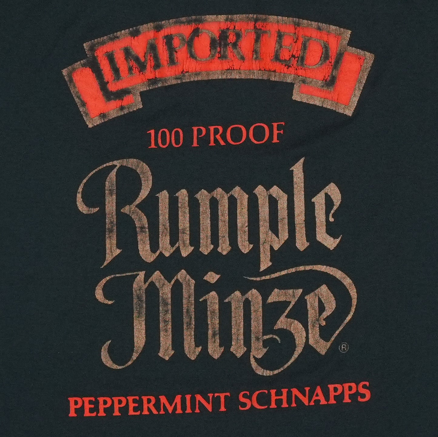 1980s Rumple Minze Schnapps Shirt