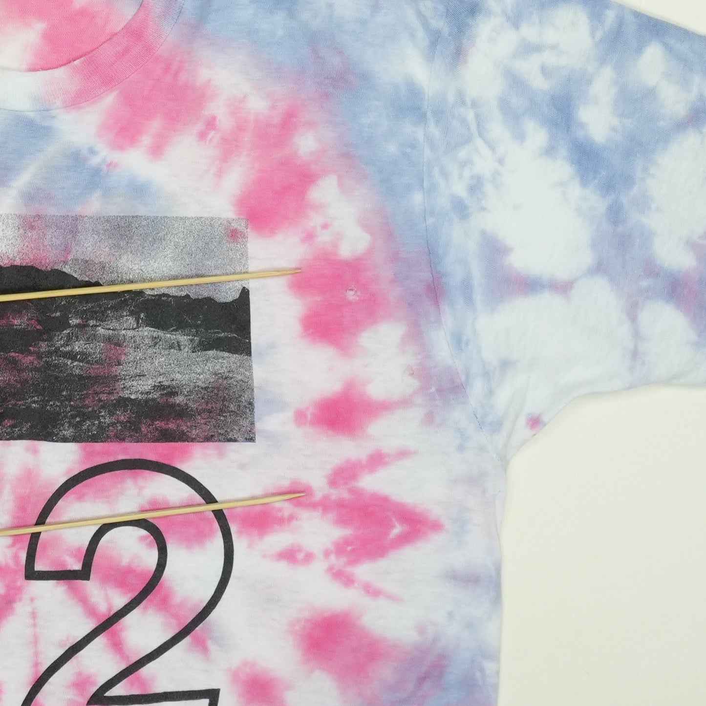 1987 U2 Joshua Tree Tie Dye Tour Shirt