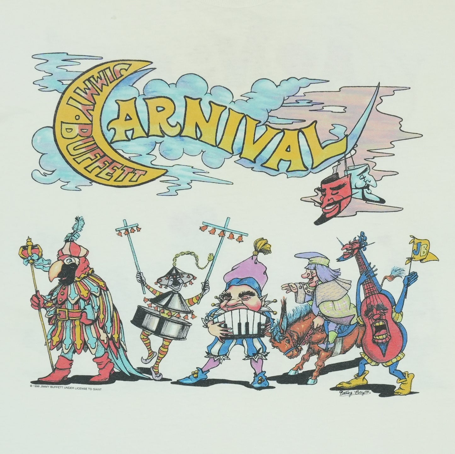 1998 Jimmy Buffett Carnival Long Sleeve Shirt