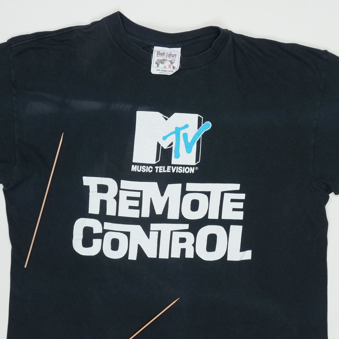 1990s MTV Remote Control Crop Shirt