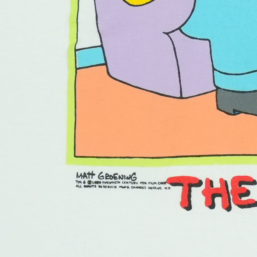 1989 The Simpsons Family Bonding Shirt