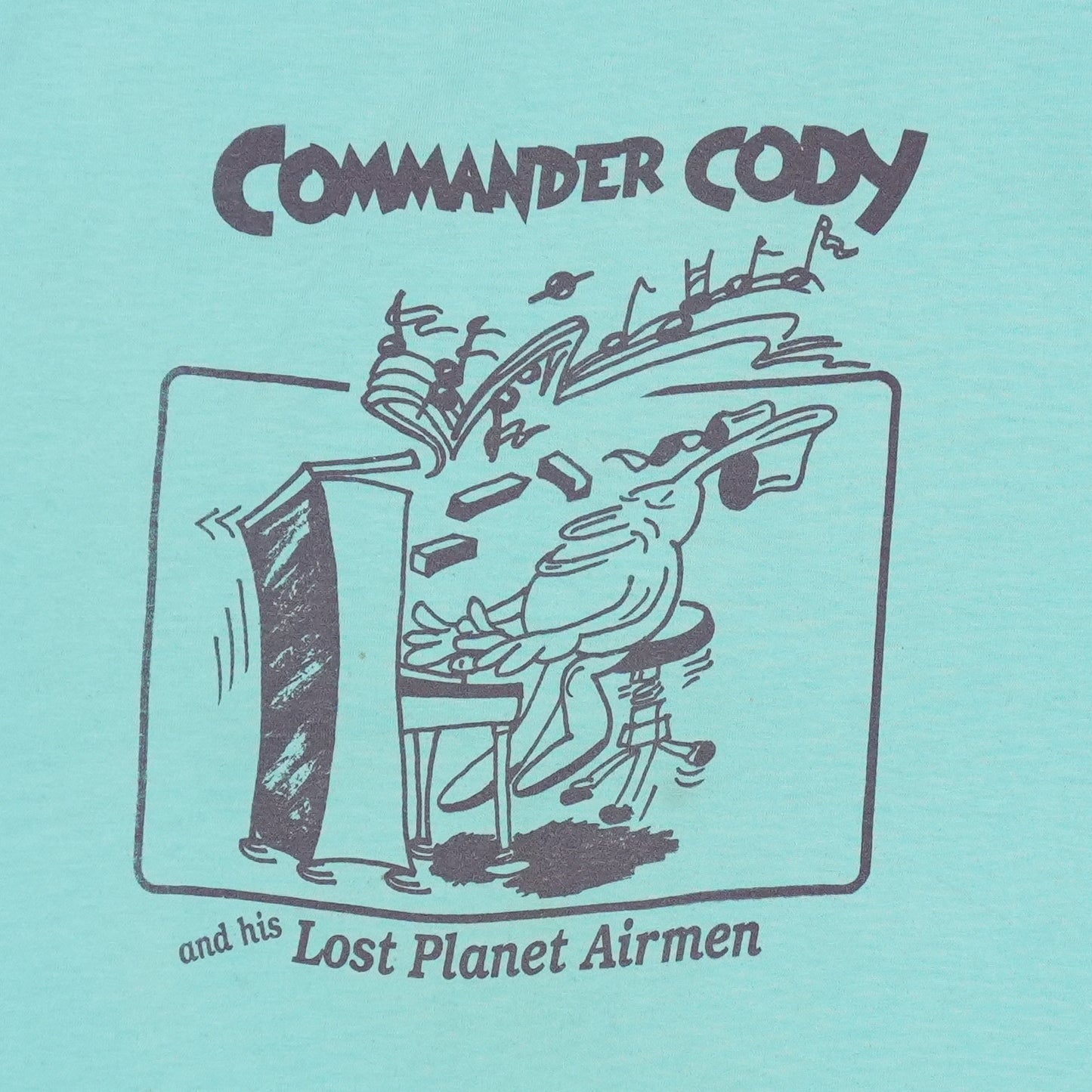 1980s Commander Cody And His Lost Planet Airmen Shirt
