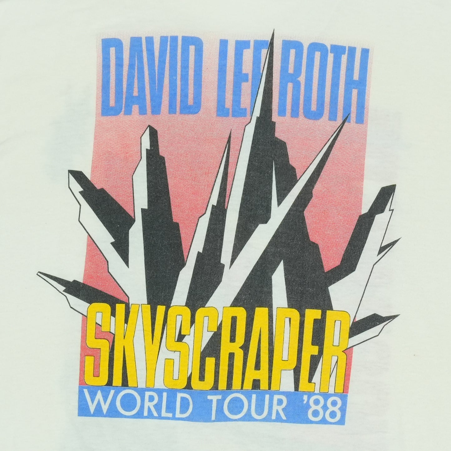 1985 David Lee Roth Skyscraper Tour Shirt