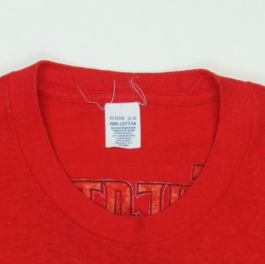 1985 Motley Crue Theatre Of Pain World Tour Shirt