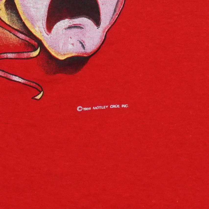 1985 Motley Crue Theatre Of Pain World Tour Shirt