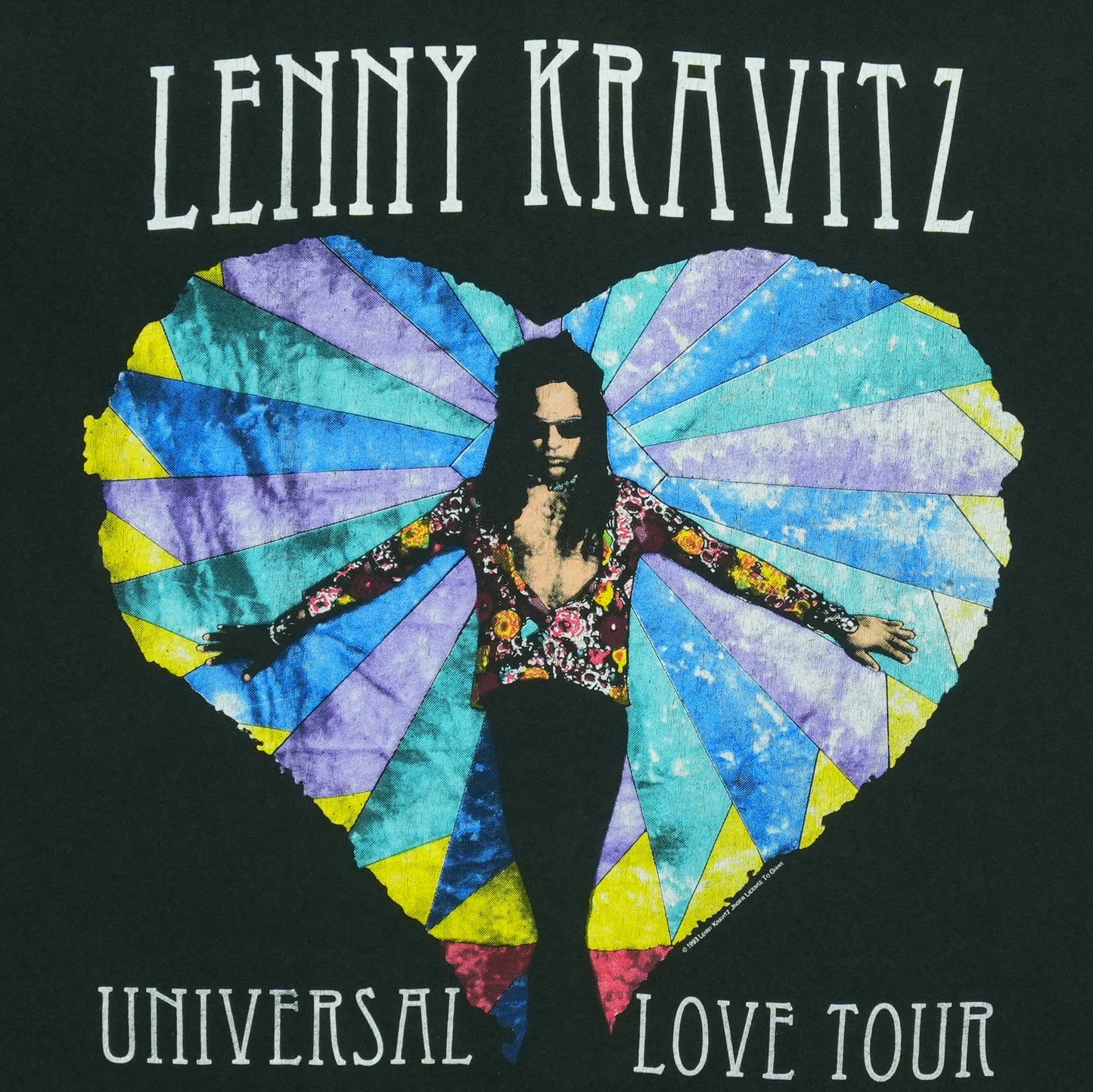 1993 Lenny Kravitz Universal Love Tour Shirt