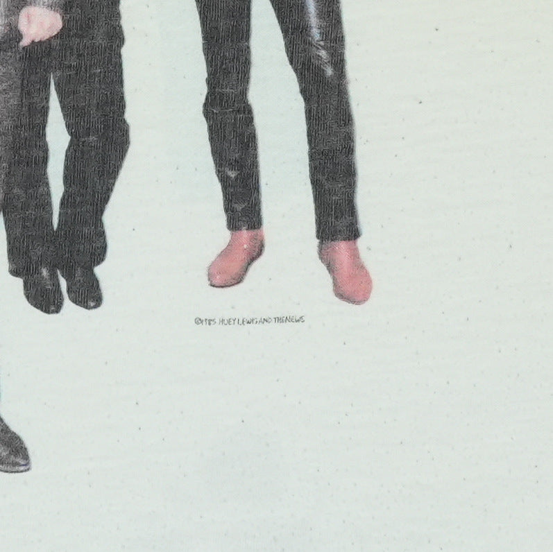 1985 Huey Lewis and The News Tour Jersey Shirt