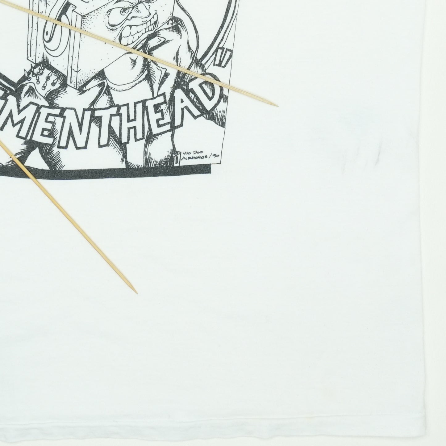 1990 Foundations Heavy Metal Magazine Shirt