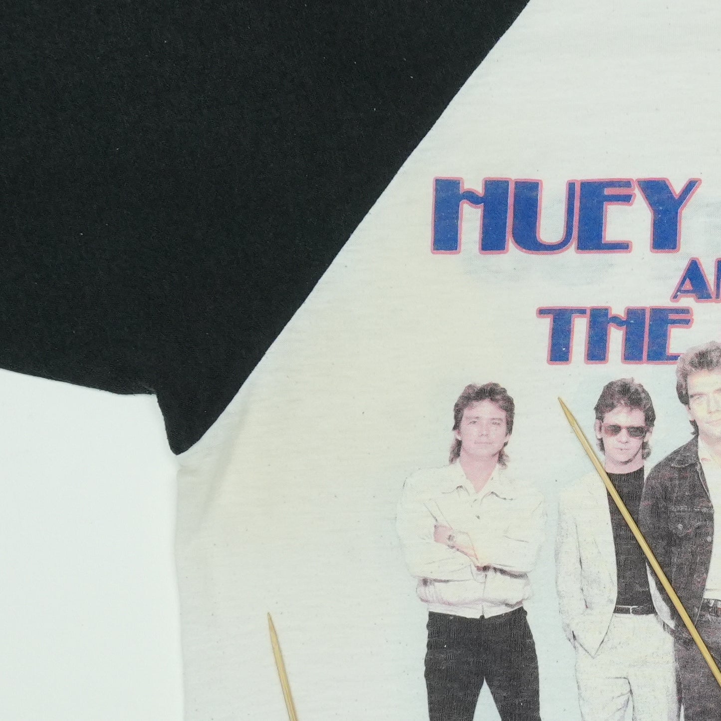 1985 Huey Lewis and The News Tour Jersey Shirt