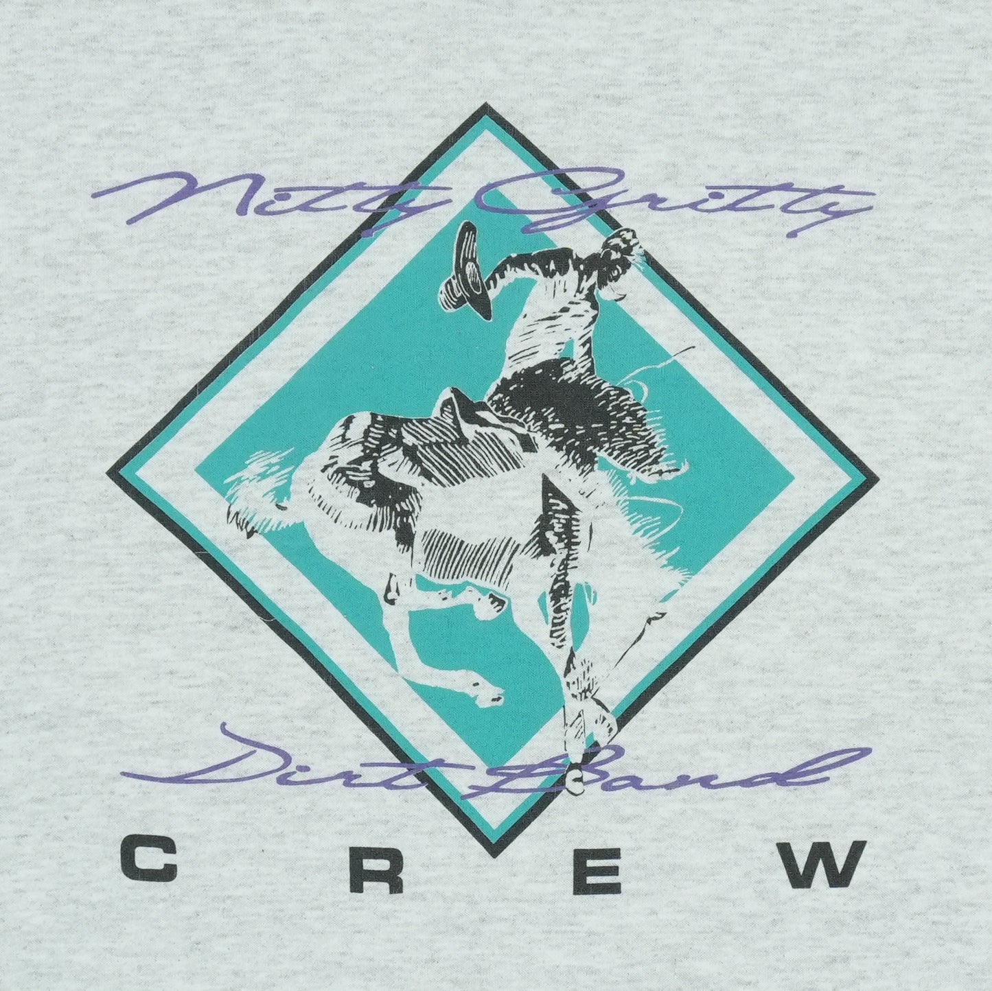 1980s Nitty Gritty Dirt Band Crew Concert Shirt