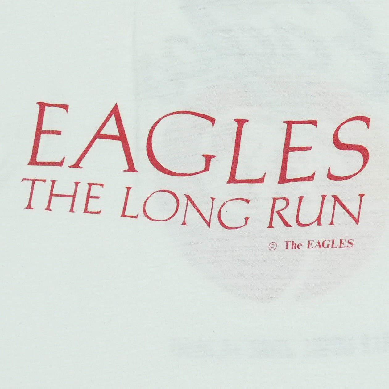 1980 Eagles Long Run Concert Shirt