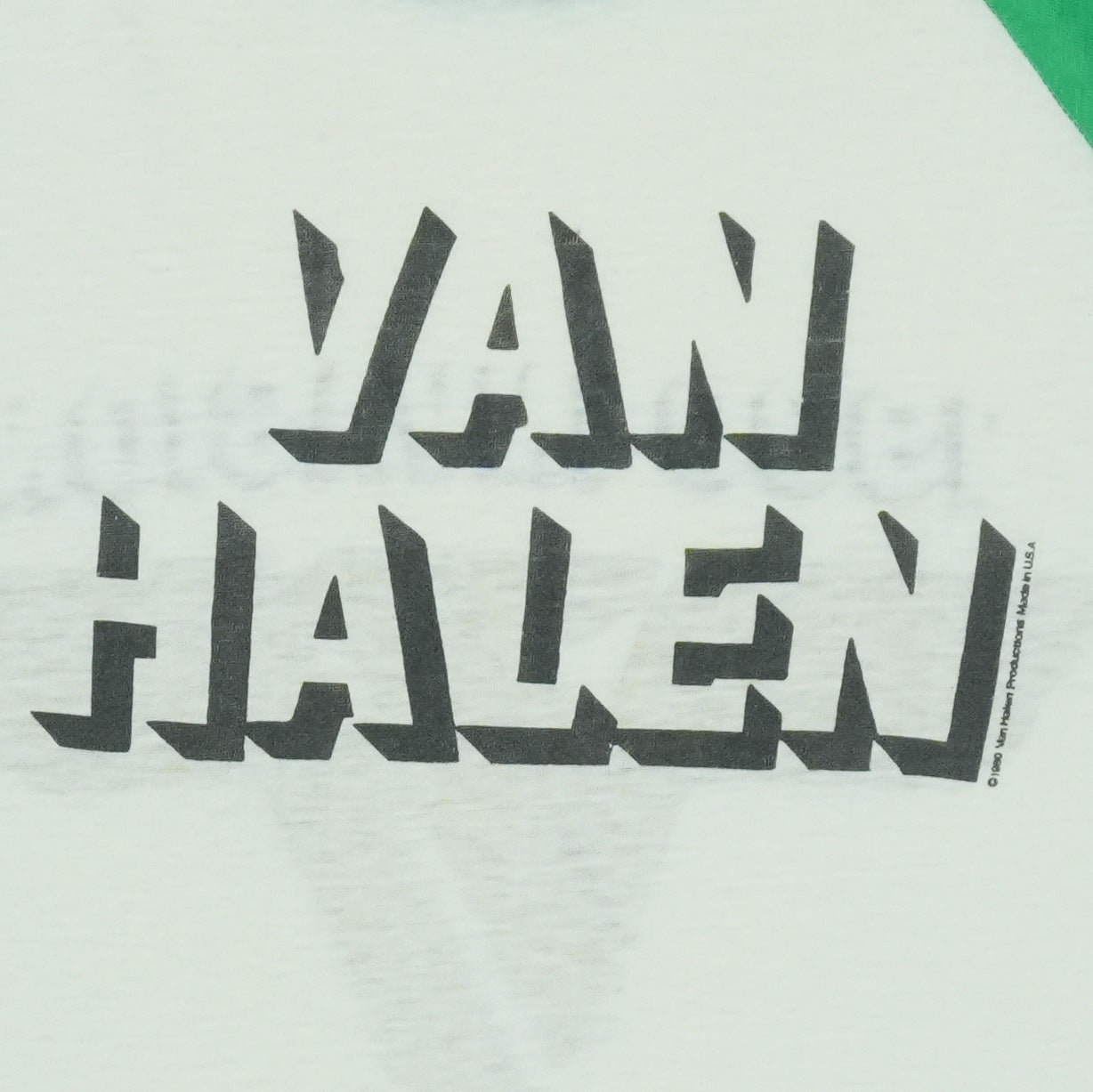 1980 Van Halen Invasion Tour Jersey Shirt