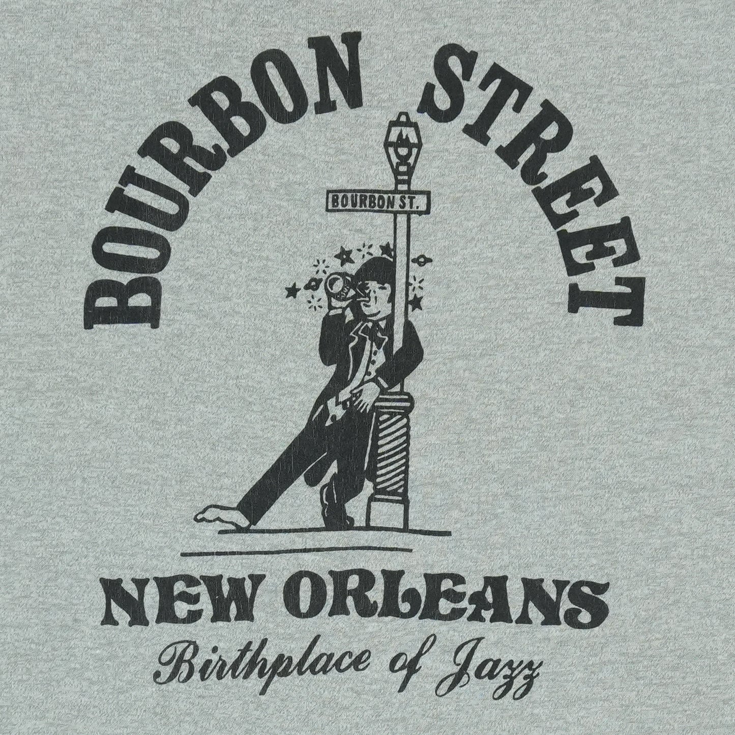 1980s Bourbon Street Birthplace of Jazz Shirt