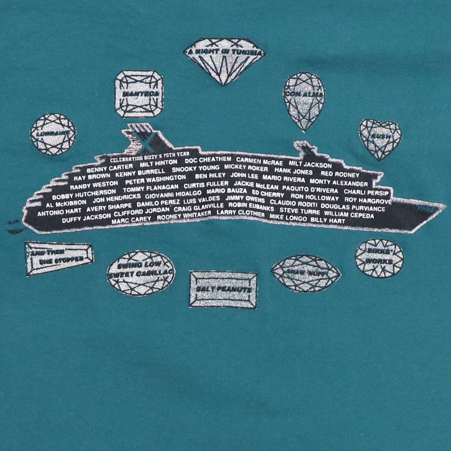 1992 Dizzy Gillespie Diamond Jubilee Shirt