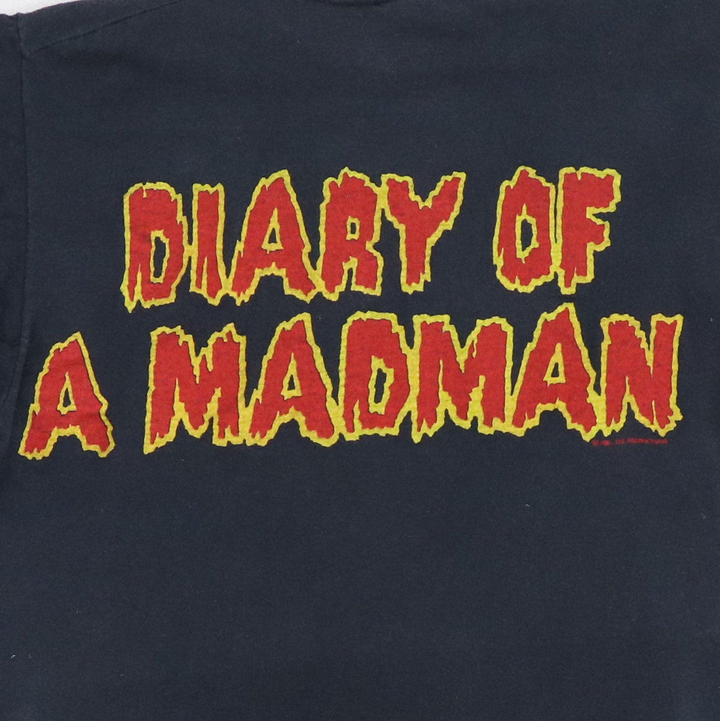 1981 Ozzy Osbourne Diary Of A Madman Shirt