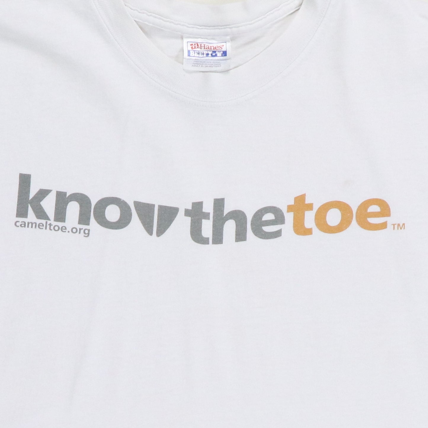 1990s Camel Toe Know The Toe Shirt