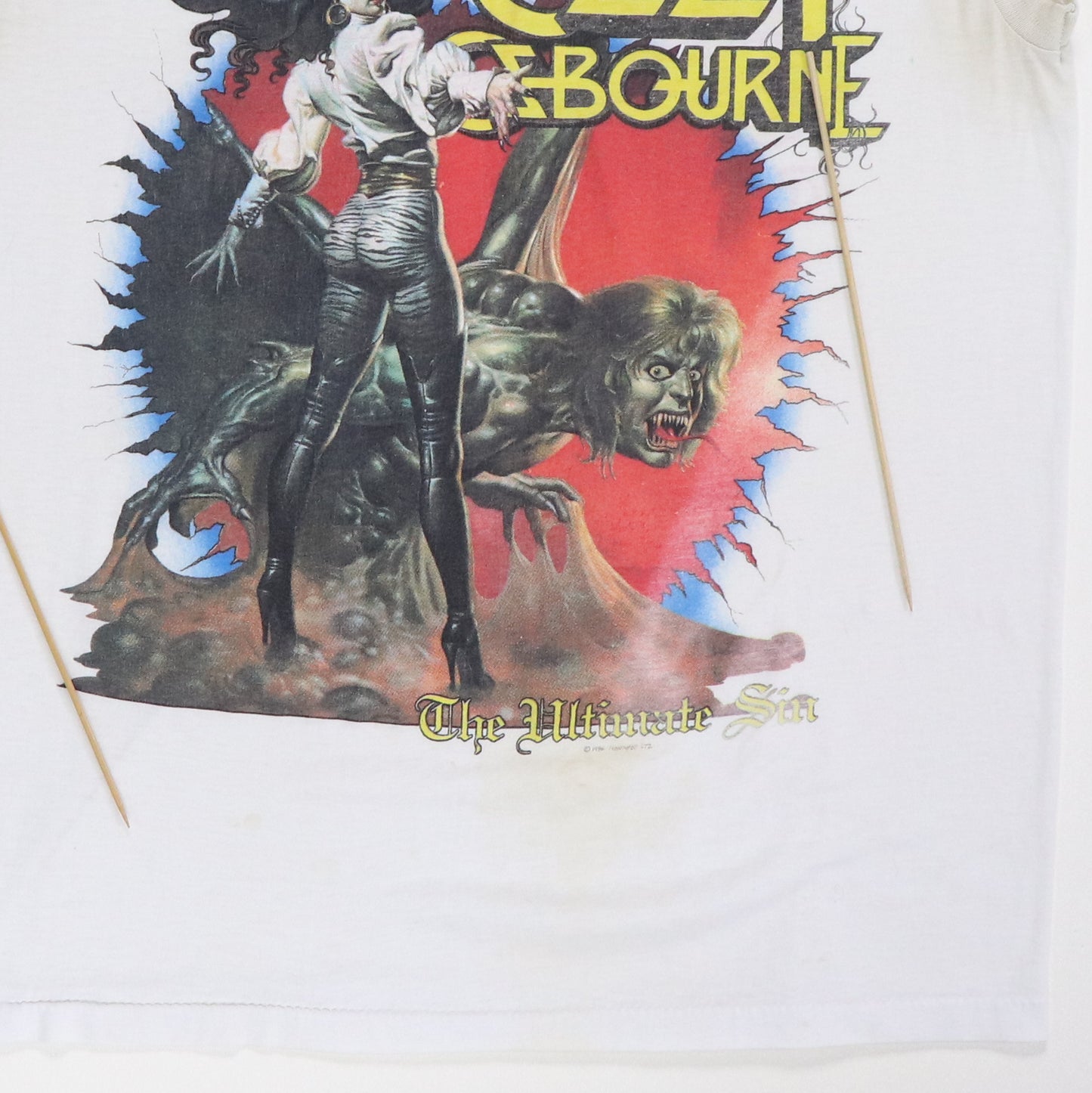 1986 Ozzy Osbourne Ultimate Sin Tour Sleeveless Shirt
