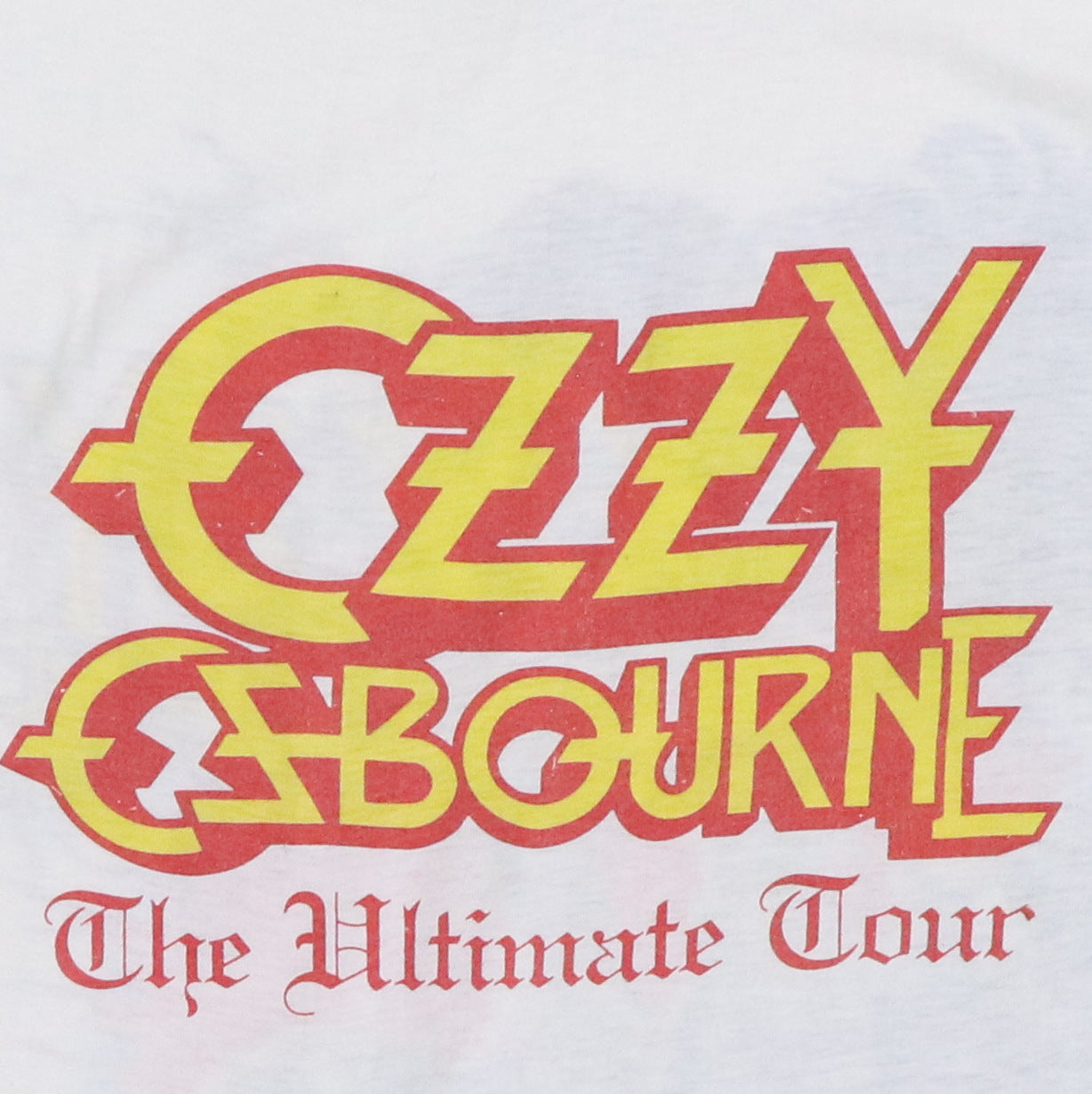 1986 Ozzy Osbourne Ultimate Sin Tour Sleeveless Shirt