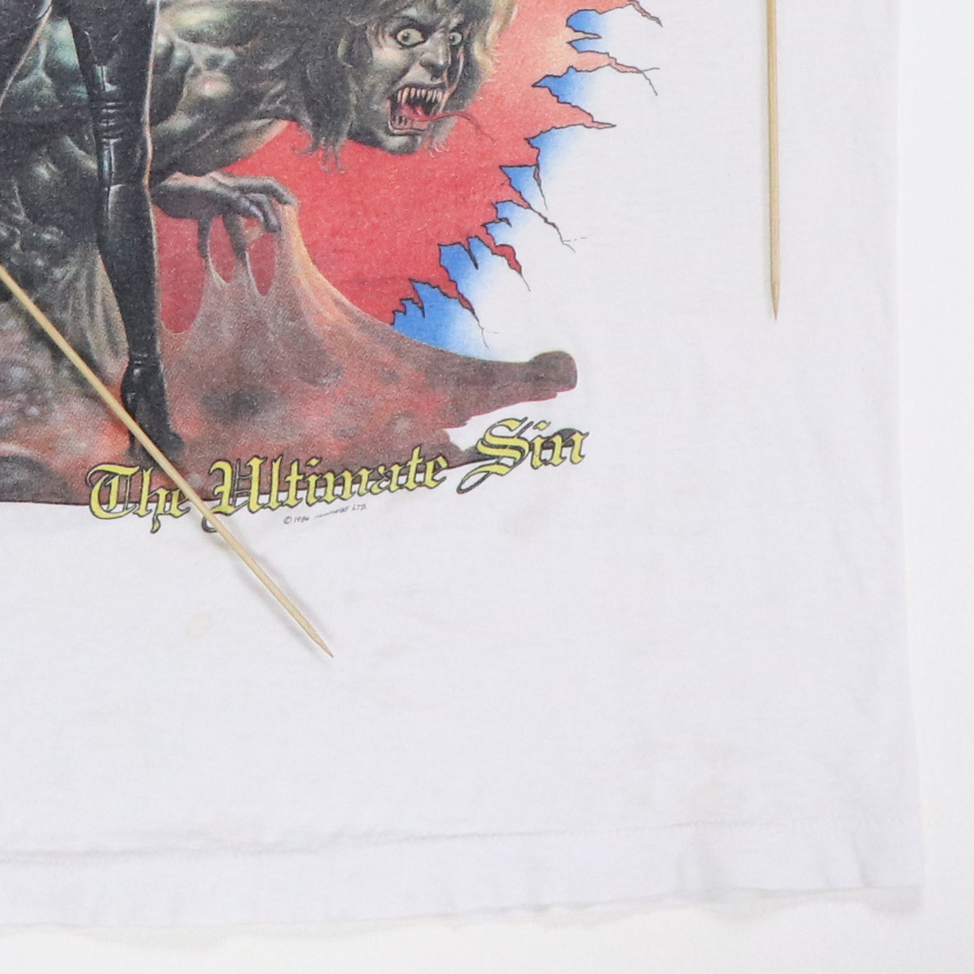 1986 Ozzy Osbourne Ultimate Sin Tour Sleeveless Shirt