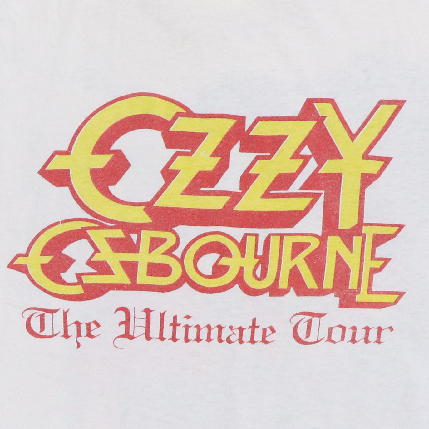 1986 Ozzy Osbourne Ultimate Sin Tour Sleeveless Shirt