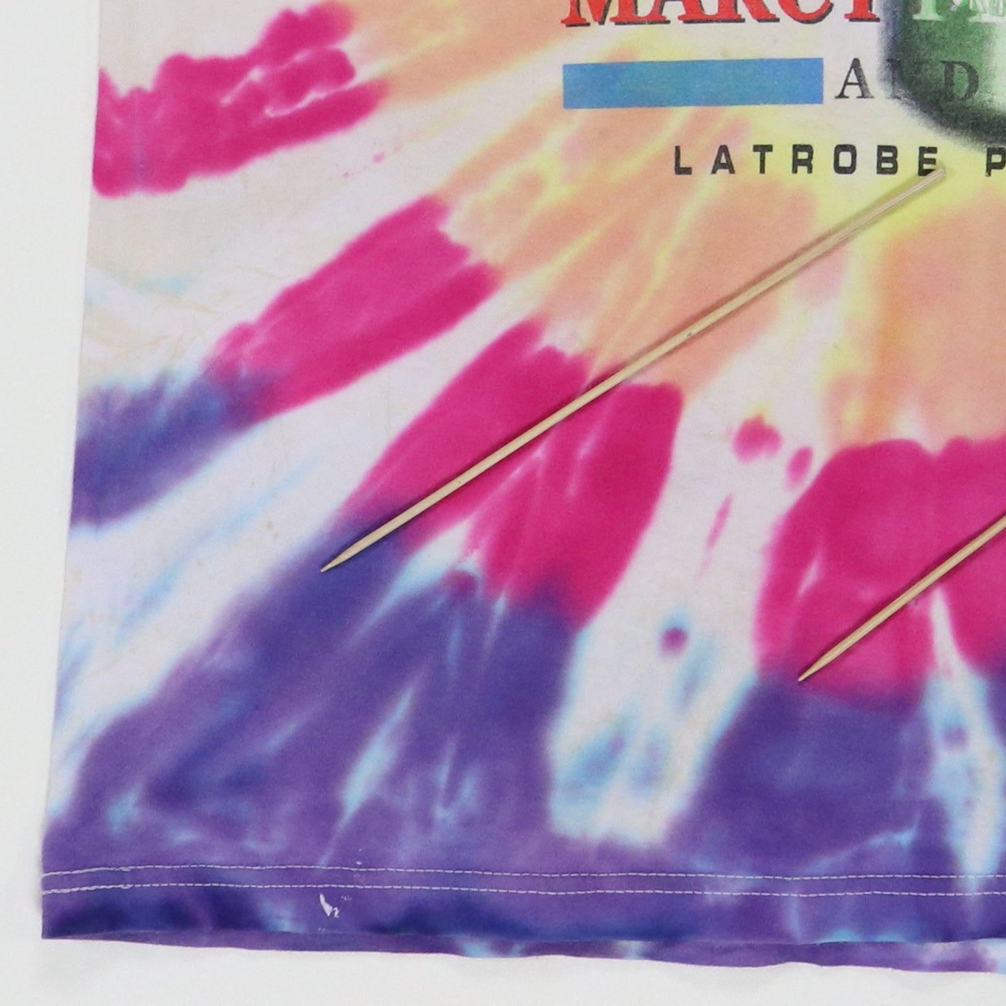 2000 Red Hot Chili Peppers Town Fair Tie Dye Concert Shirt