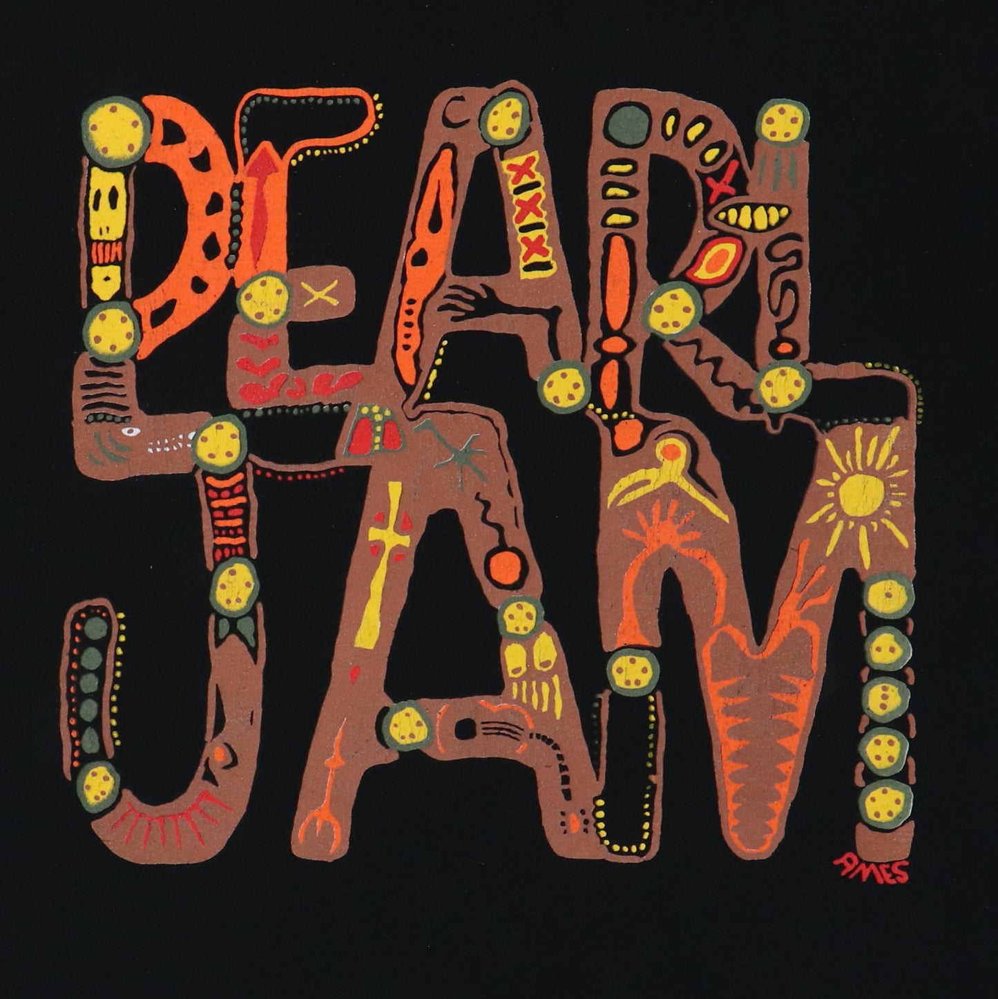 1990s Pearl Jam Music For Rhinos Shirt