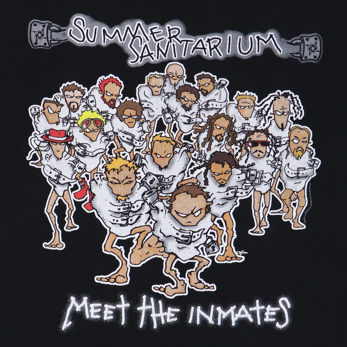 2000 Metallica Summer Sanitarium Tour Shirt