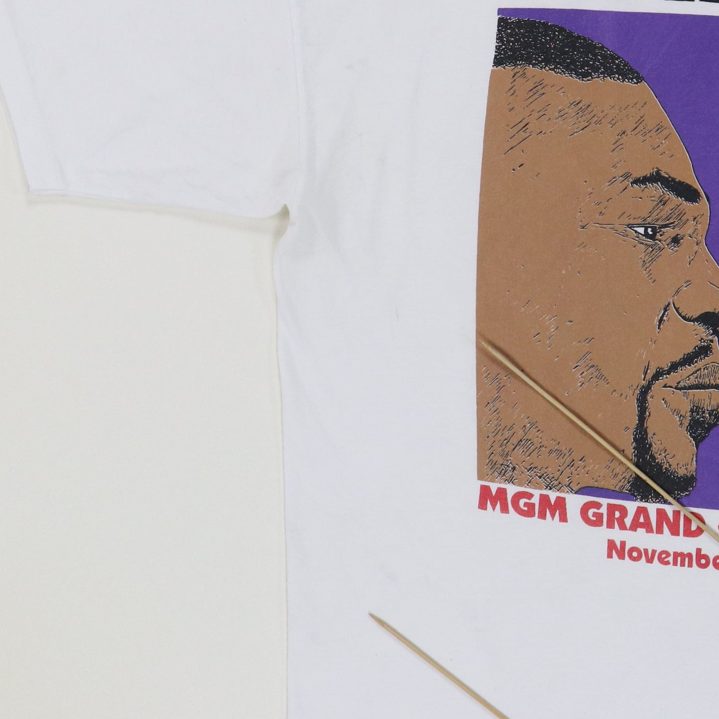 1996 Mike Tyson Evander Holyfield MGM Grand Shirt