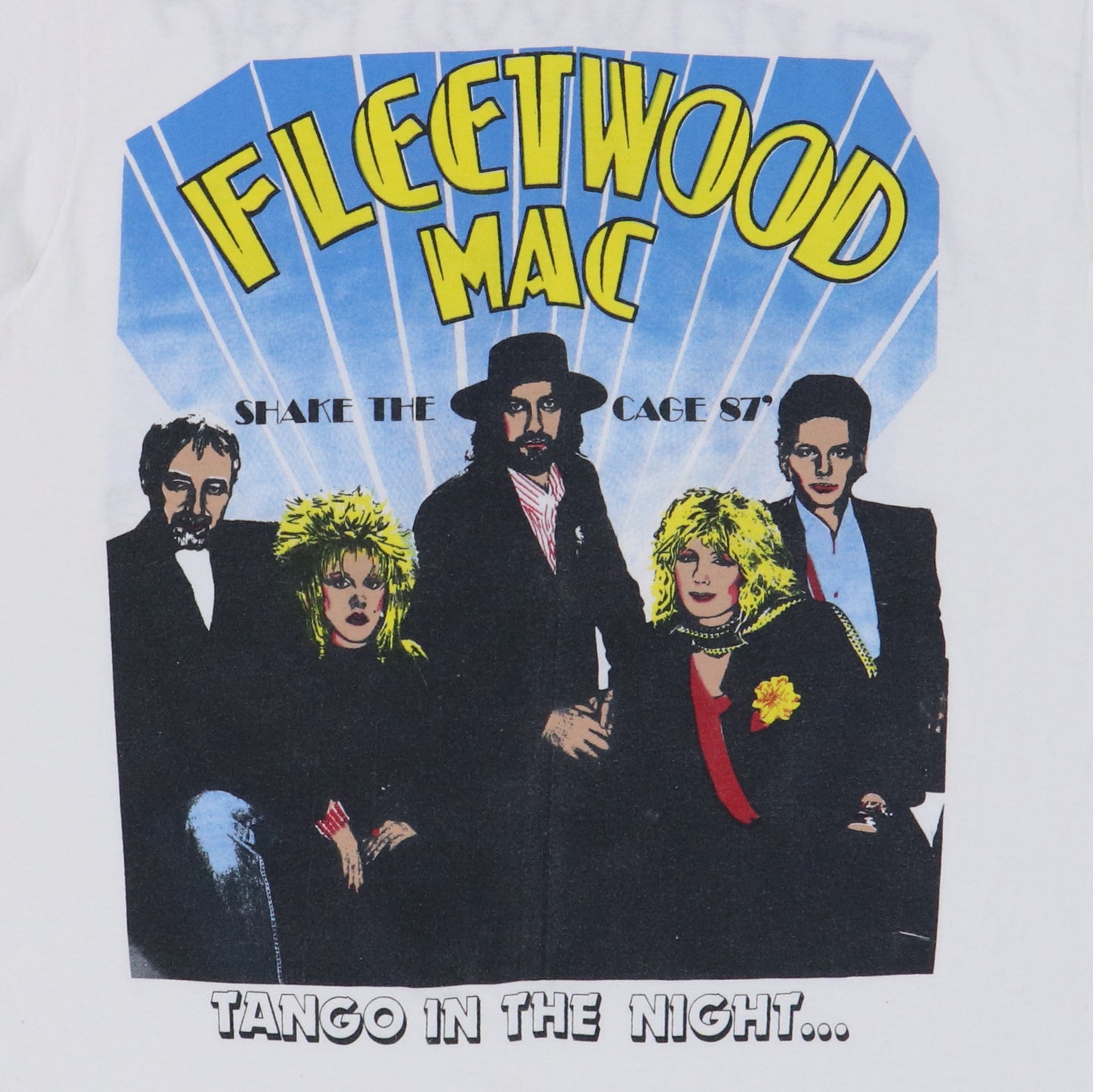 1987 Fleetwood Mac Tango In The Night Tour Shirt