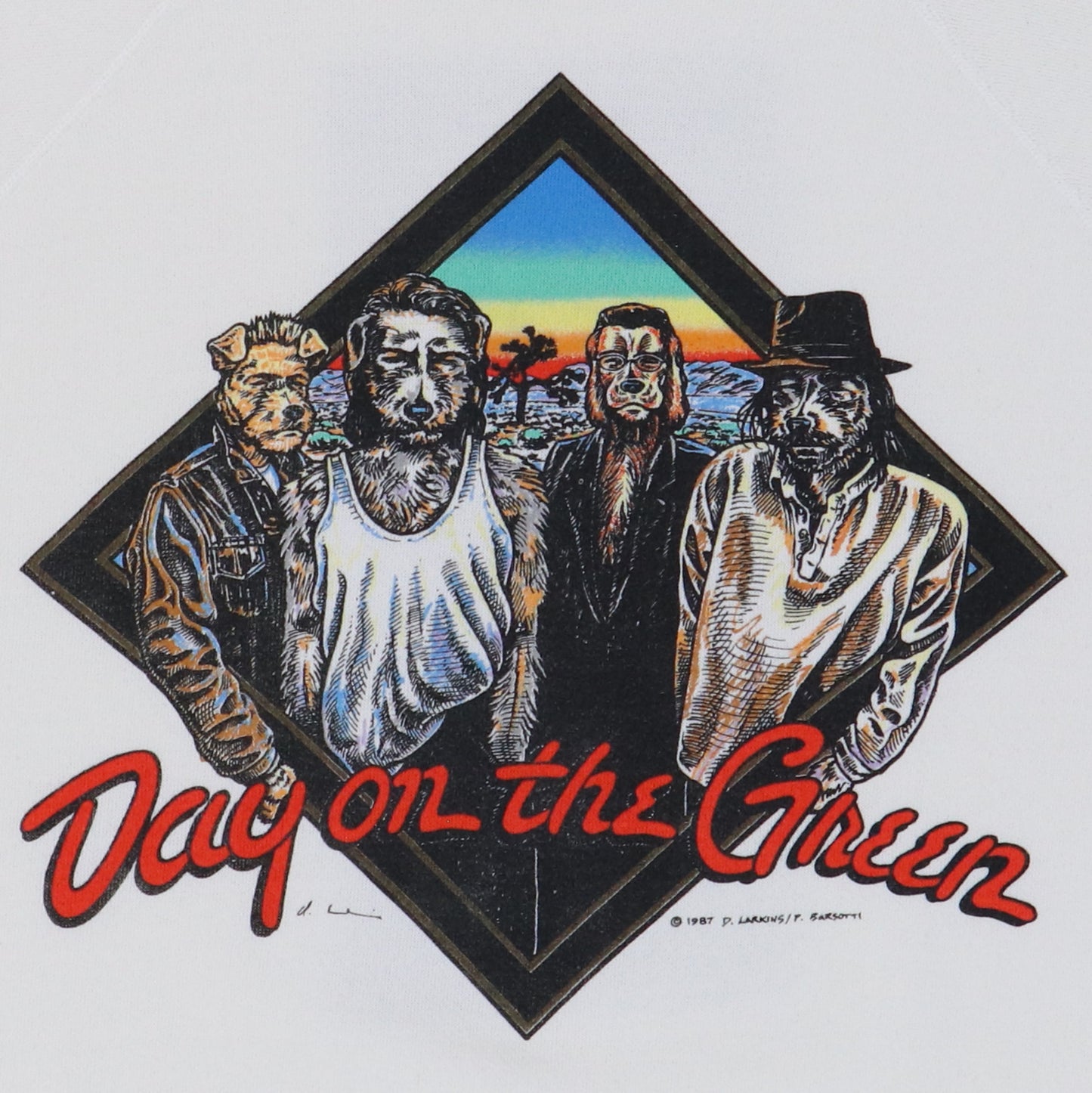 1987 U2 Day On The Green Sweatshirt