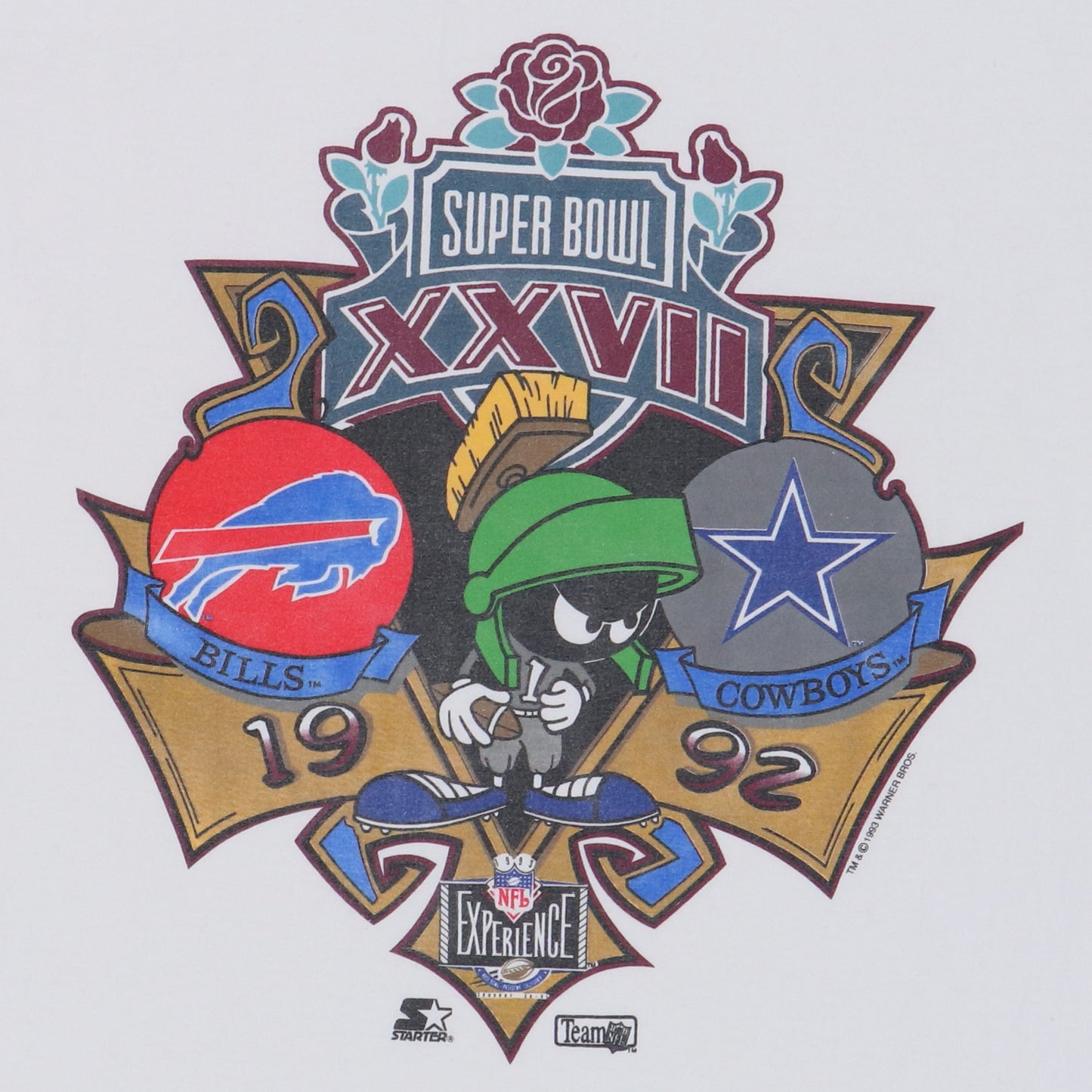 1993 Superbowl Cowboys Bills Shirt