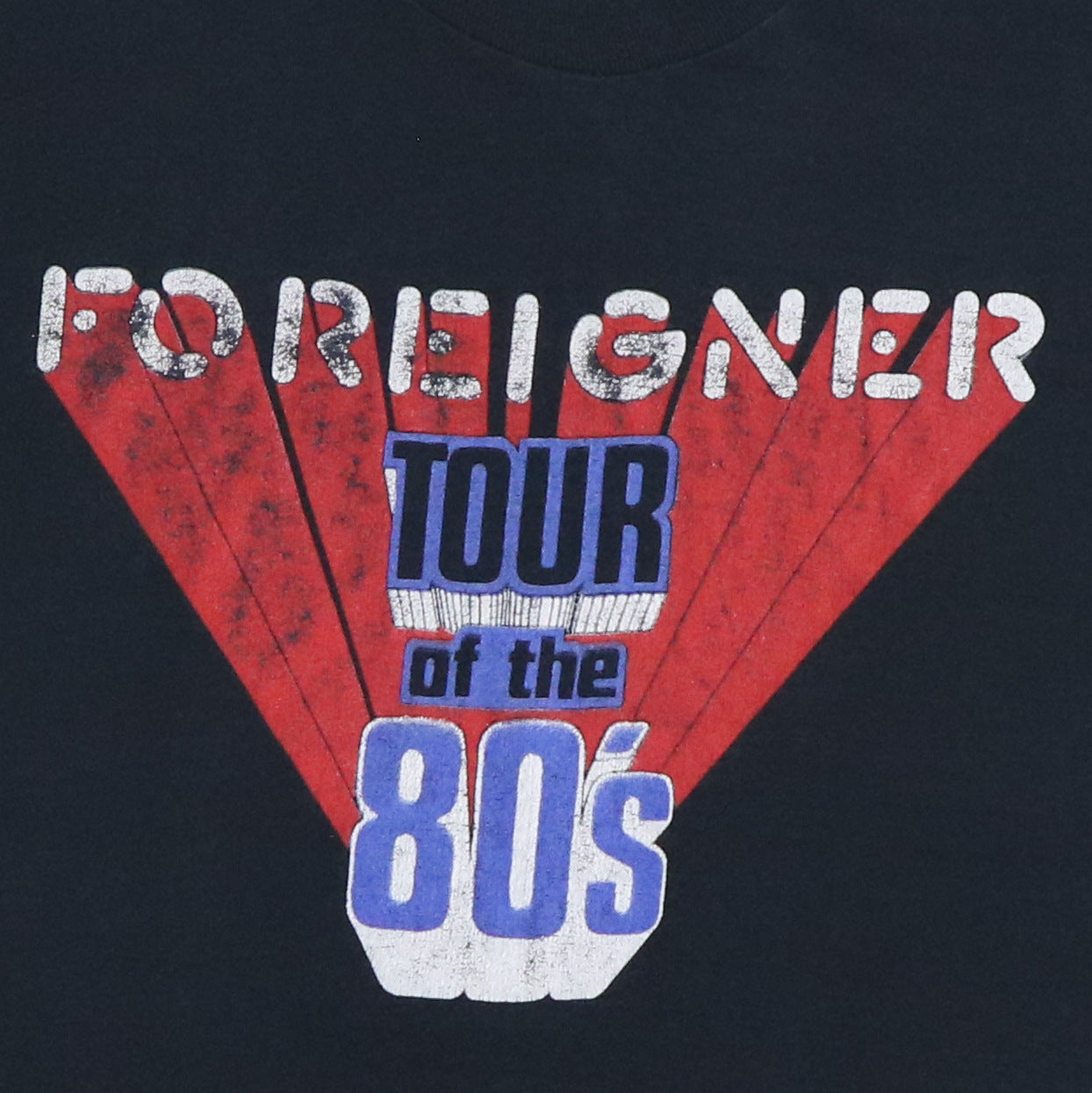 1980s Foreigner Tour Of The 80s Shirt