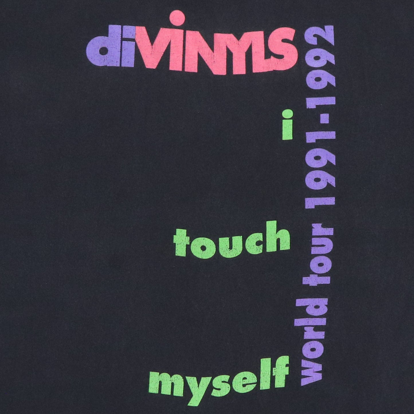 1991 Divinyls Touch Myself Tour Shirt