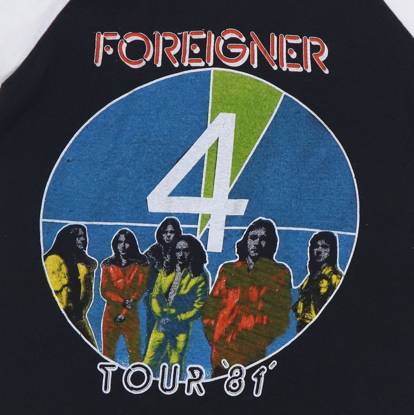 1981 Foreigner Billy Squire Tour Jersey Shirt