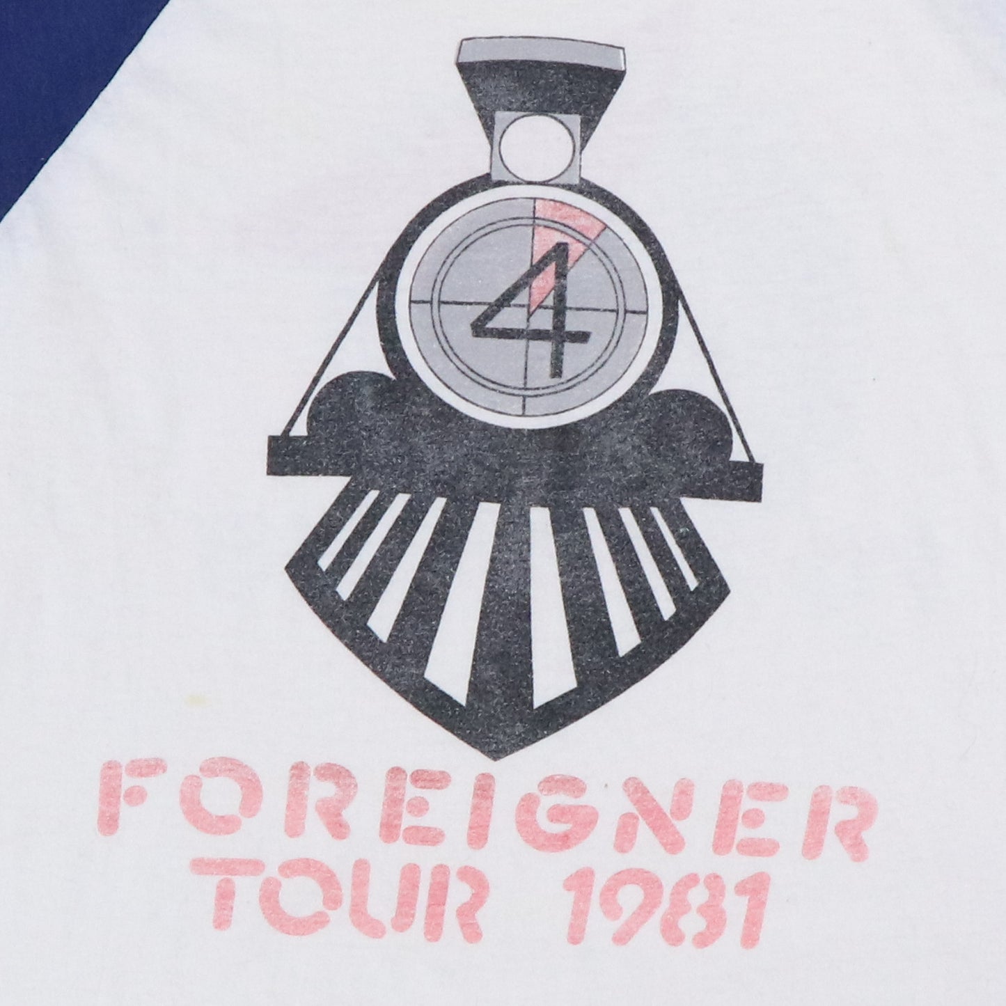 1981 Foreigner Tour Jersey Shirt