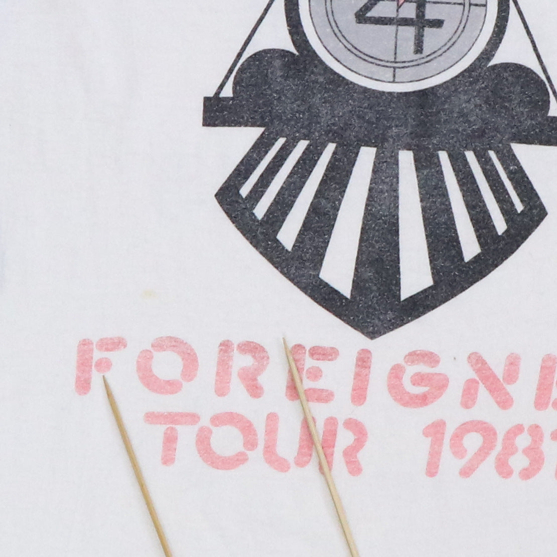 1981 Foreigner Tour Jersey Shirt