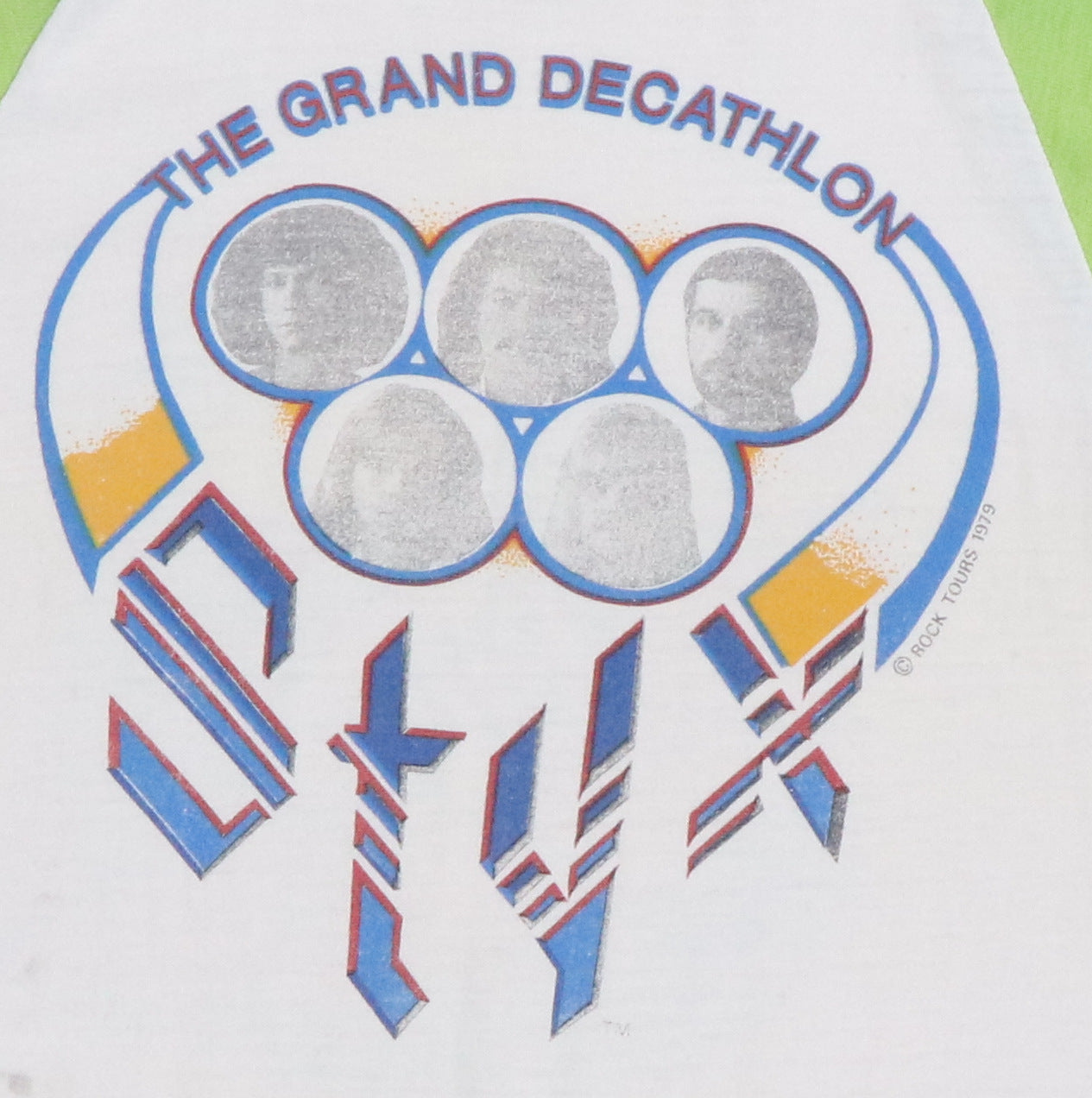 1979 Styx The Grand Decathalon Tour Jersey Shirt