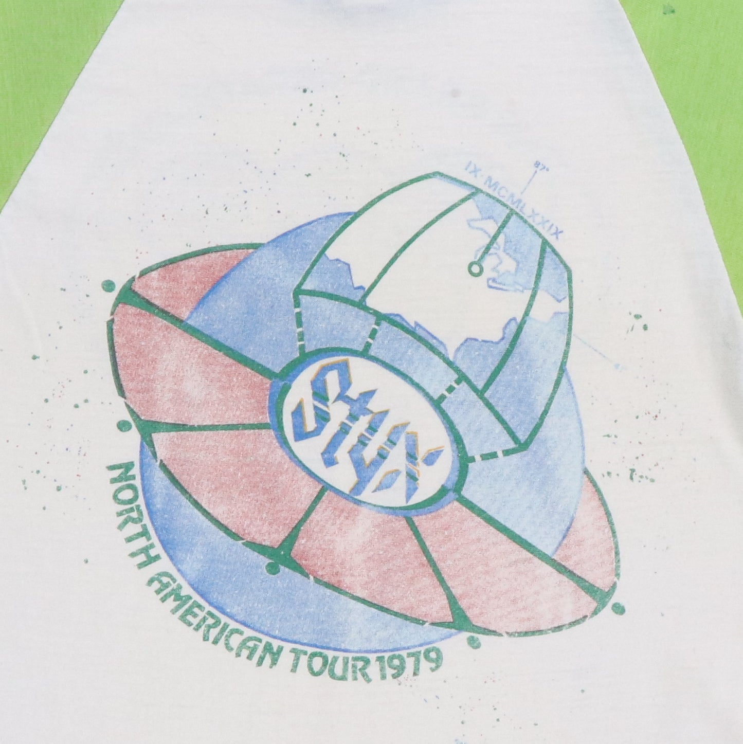 1979 Styx The Grand Decathalon Tour Jersey Shirt