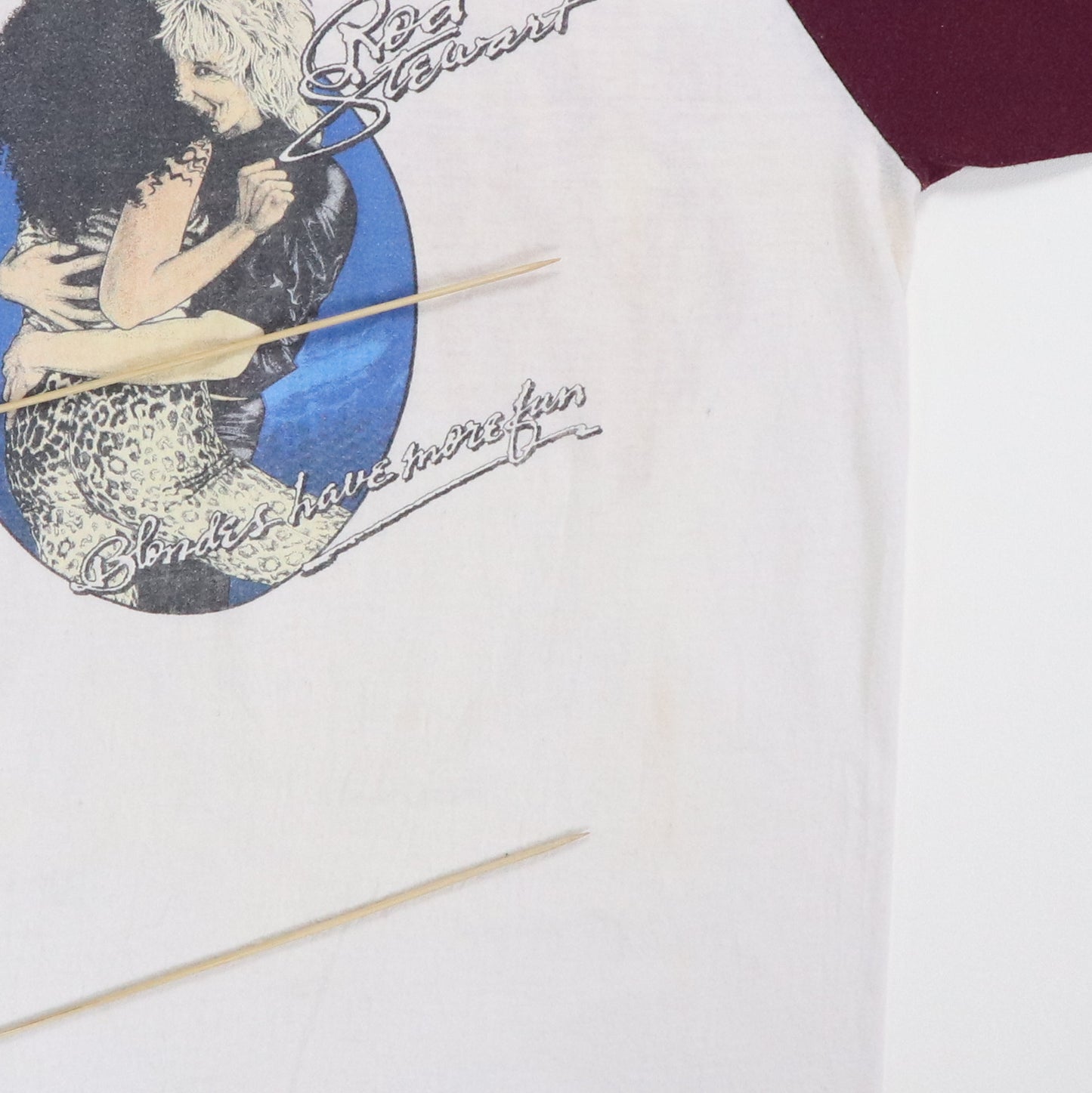 1979 Rod Stewart California Blondes Are Best Tour Shirt