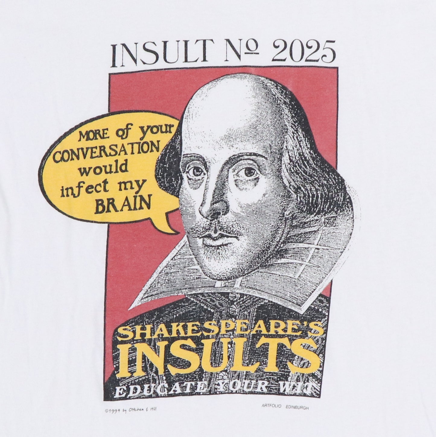 1994 Shakespeare's Insults Shirt