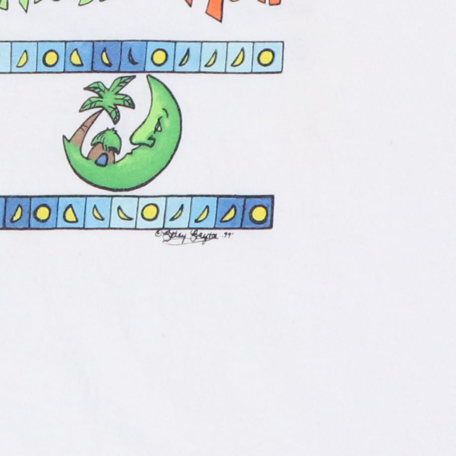 1999 Jimmy Buffett Beachhouse On The Moon Tour Shirt