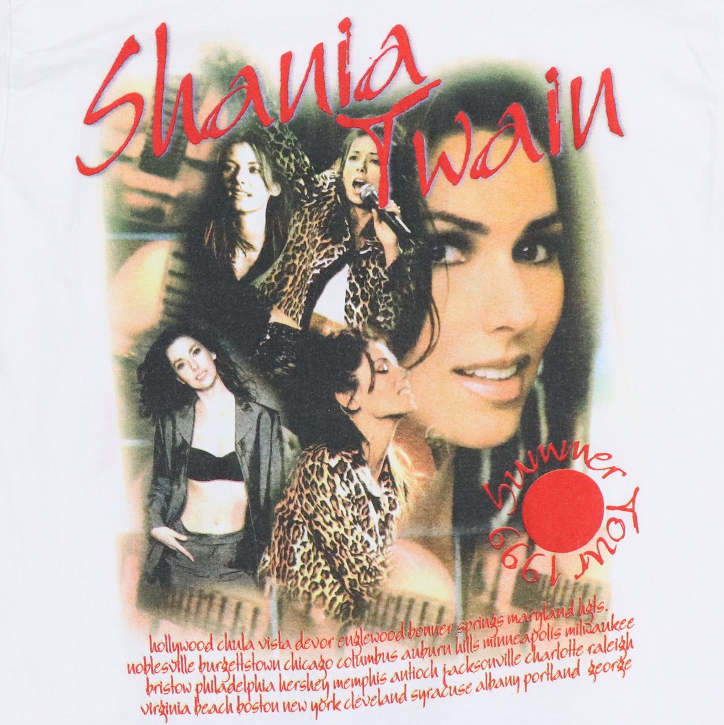 1999 Shania Twain Tour Shirt