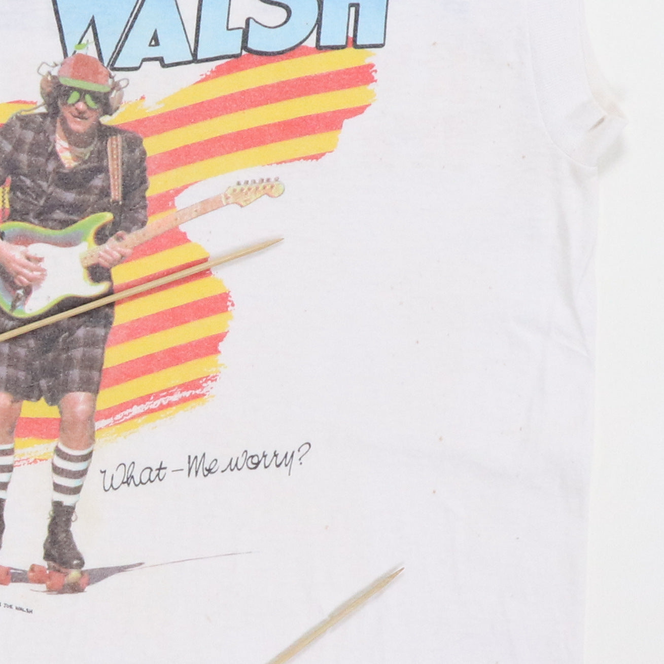 1983 Joe Walsh It's Not Just A Job Sleevlees Shirt